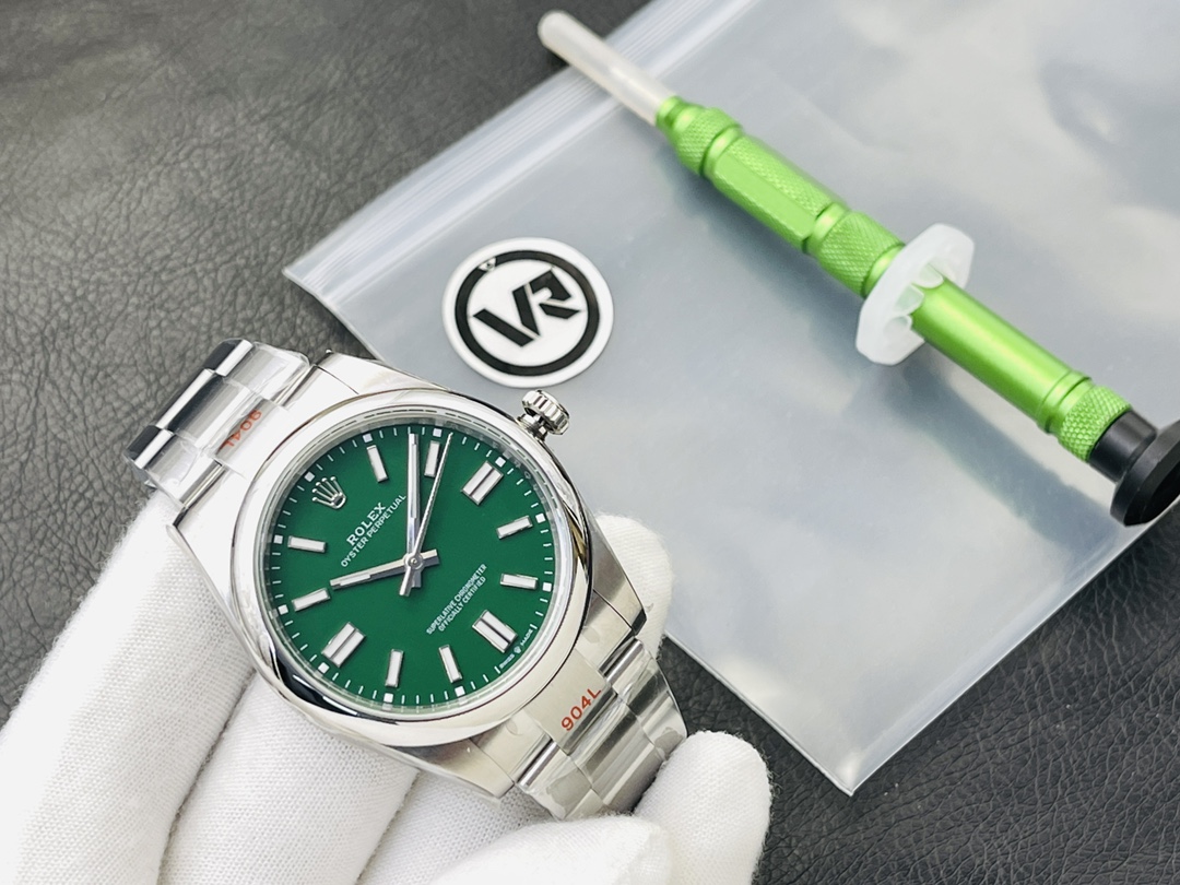 SuperClone Rolex Oyster Perpetual m124300-green|41mm